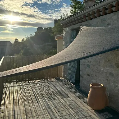 بيت للعطل Maison Avec Toit Terrasse Dans Le Vieux Mirabel-et-Blacons